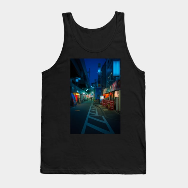 Small Streets of Koenji Tank Top by TokyoLuv